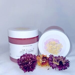 Passion Fruit all natural Exfoliating sugar Scrub